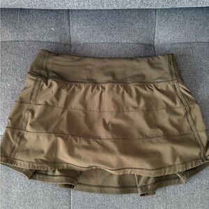 Lululemon PACE RIVAL SKIRT (REGULAR) *4-WAY STRETCH- Size 4 Black